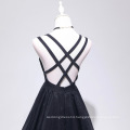 Real Pics Straps Mini Sexy Party Dress Backless Lady Club Dress Night Wear